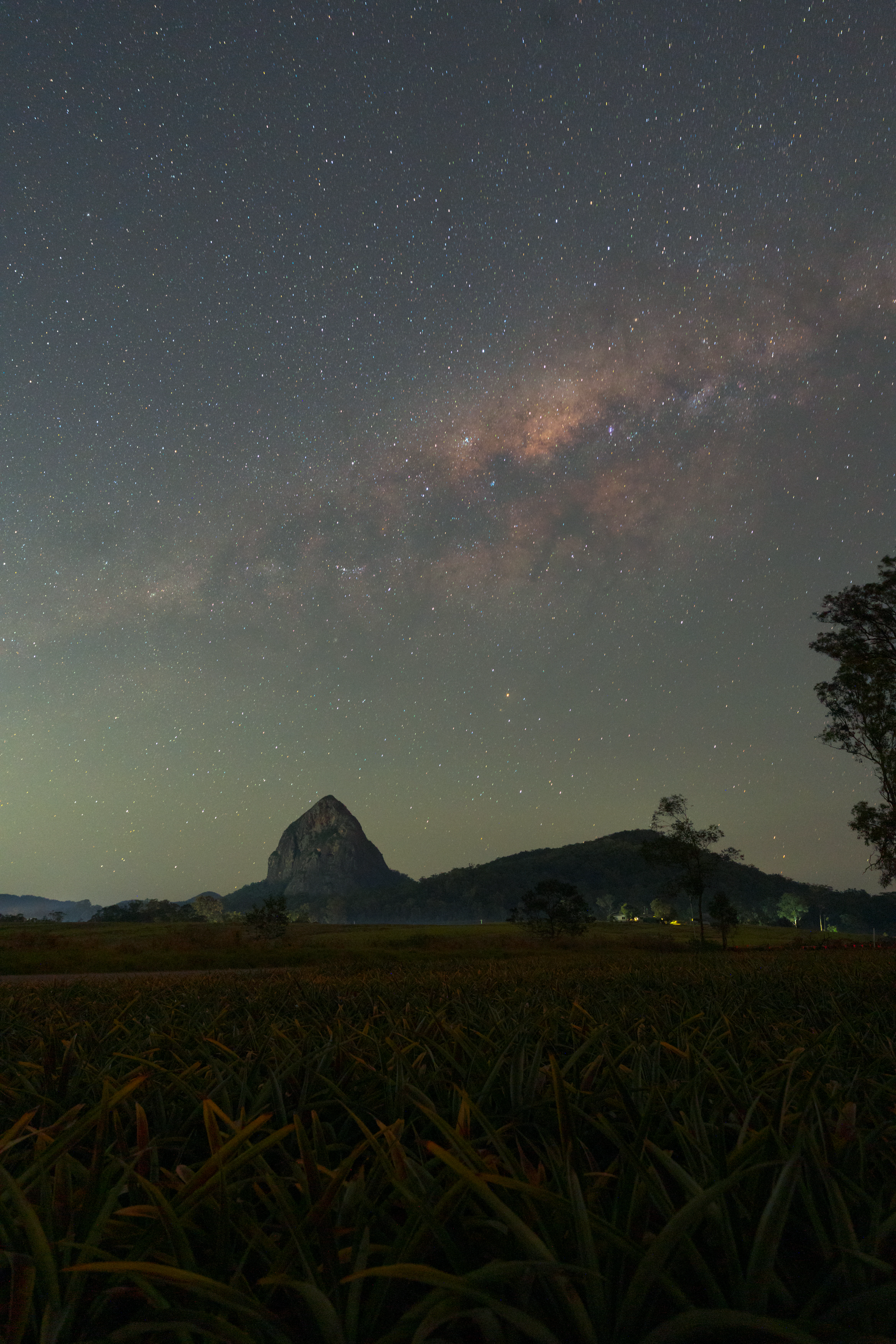 Original unprocessed nightscape